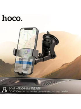 Hoco Βάση Κινητού Αυτοκινήτου DCA7 με Ρυθμιζόμενα Άγκιστρα