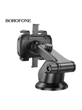 Borofone Βάση Κινητού Αυτοκινήτου BH99 με Ρυθμιζόμενα Άγκιστρα Μαύρη