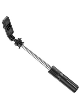 Hoco K17 Selfie Stick Τρίποδο Κινητού με Bluetooth Μαύρο