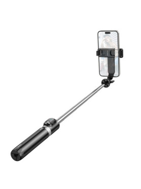 Borofone BY12 Selfie Stick με Bluetooth / Τηλεχειριστήριο Μαύρο