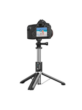Borofone BY12 Selfie Stick με Bluetooth / Τηλεχειριστήριο Μαύρο