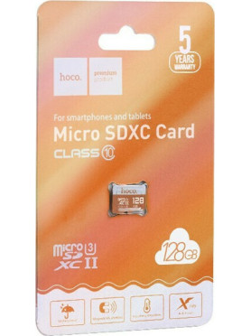 Hoco TF high speed microSDXC 128GB Class 10 U3 UHS-I