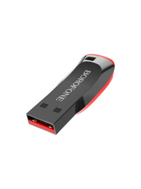 Borofone BUD2 32GB USB 2.0 Stick Μαύρο