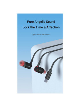 Awei PC-9T In-ear Handsfree Ακουστικά με Βύσμα USB-C
