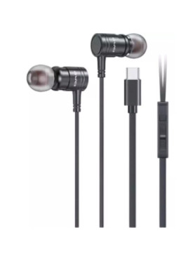 Awei PC-12T In-ear Handsfree Ακουστικά με Βύσμα USB-C Μαύρο