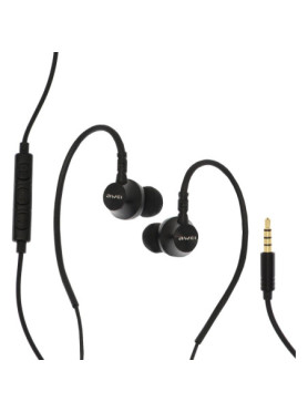 Awei L3 In-ear Handsfree με Βύσμα 3.5mm Μαύρο