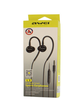 Awei L3 In-ear Handsfree με Βύσμα 3.5mm Μαύρο