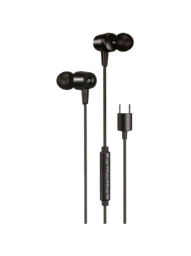 Awei TC-1 Type-C In-ear Handsfree με Βύσμα USB-C Μαύρο