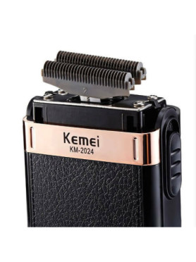 Kemei KM-2024 Ξυριστική Μηχανή Προσώπου Επαναφορτιζόμενη
