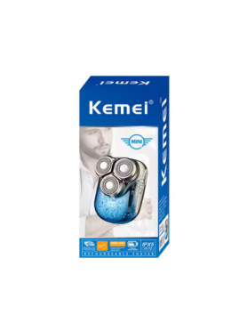 Kemei KM-T83 Περιστρεφόμενη Ξυριστική Μηχανή Προσώπου Επαναφορτιζόμενη / Με Καλώδιο