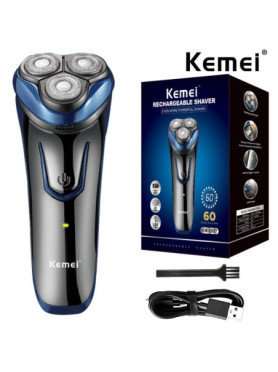 Kemei KM-2807 Ξυριστική Μηχανή Προσώπου Επαναφορτιζόμενη