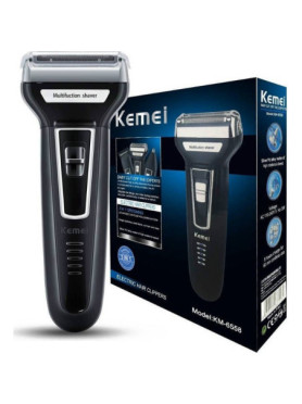 Kemei KM-6558 Ξυριστική Μηχανή Προσώπου Απλές Μπαταρίες / Επαναφορτιζόμενη