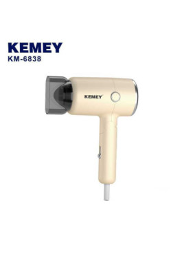 Kemei Πιστολάκι Μαλλιών Ταξιδίου 1200W KM-6838