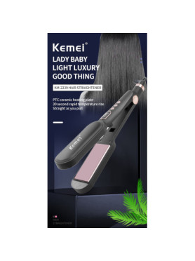 Kemei ΚΜ-2239 KM-2239 Πρέσα Μαλλιών με Κεραμικές Πλάκες 55W