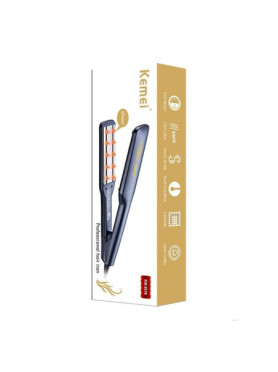 Kemei KM-2519 Πρέσα Μαλλιών με Κεραμικές Πλάκες