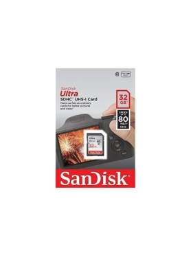 Sandisk Ultra SDHC 32GB Class 10 U1