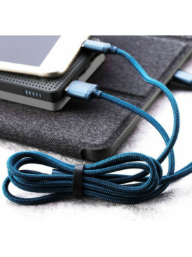 Remax Gition RC-131th Regular USB to micro USB / Type-C / Lightning Cable 2.8A Μπλε 1.15m